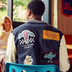 Blouson Café V8 de Flo style universitaire pour adultes, Disney Pixar Cars