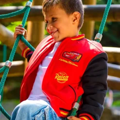 Blouson Flash McQueen style universitaire pour enfants, Disney Pixar Cars