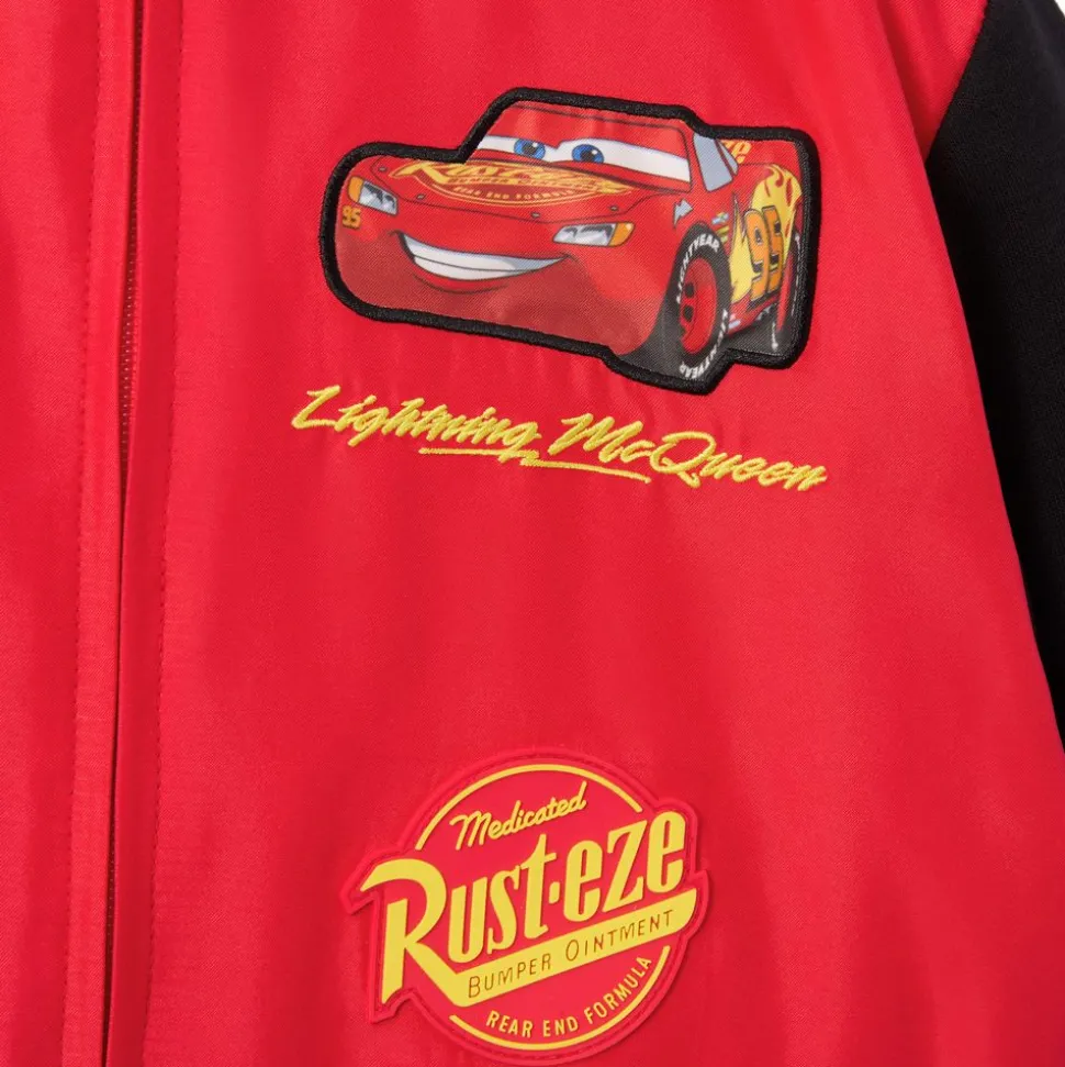 Blouson Flash McQueen style universitaire pour enfants, Disney Pixar Cars