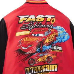 Blouson Flash McQueen style universitaire pour enfants, Disney Pixar Cars