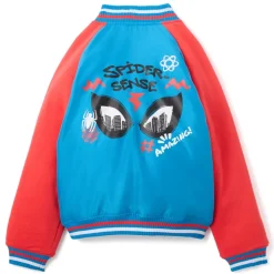 Blouson Spider-Man style universitaire pour enfants
