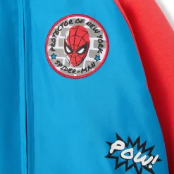 Blouson Spider-Man style universitaire pour enfants