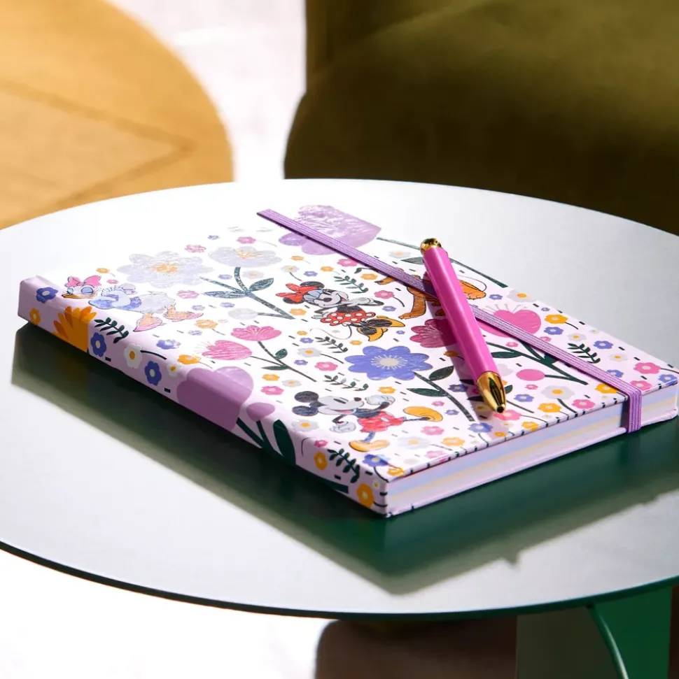 Cahier Mickey et ses amis à fleurs