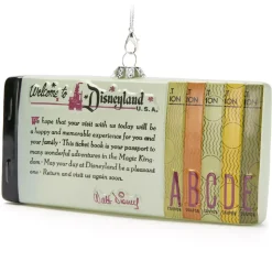Carnet de tickets pour Disneyland décoratif Disneyland Resort 70th Anniversary