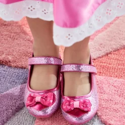 Chaussures de déguisement Minnie roses pour enfants