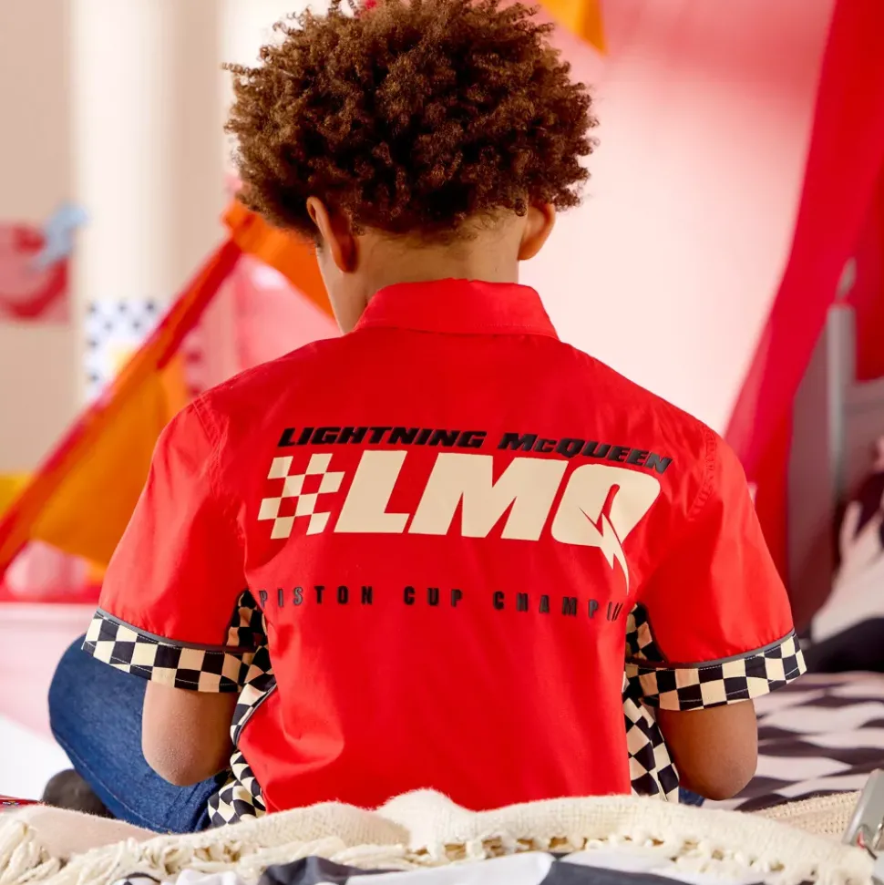 Chemise Flash McQueen pour enfants, Disney Pixar Cars