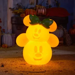 Citrouille lumineuse Mickey et Minnie