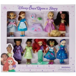 Coffret cadeau de poupées miniatures, Disney Once Upon a Story, 12,5 cm