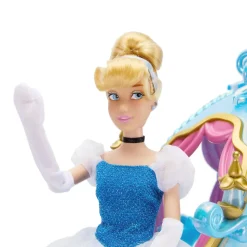 Coffret cadeau Poupée, cheval et carrosse lumineux deluxe, Cendrillon, 30 cm