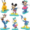 Coffret de figurines Mickey Mouse et ses amis, 70e anniversairede Disneyland