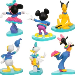 Coffret de figurines Mickey Mouse et ses amis, 70e anniversairede Disneyland
