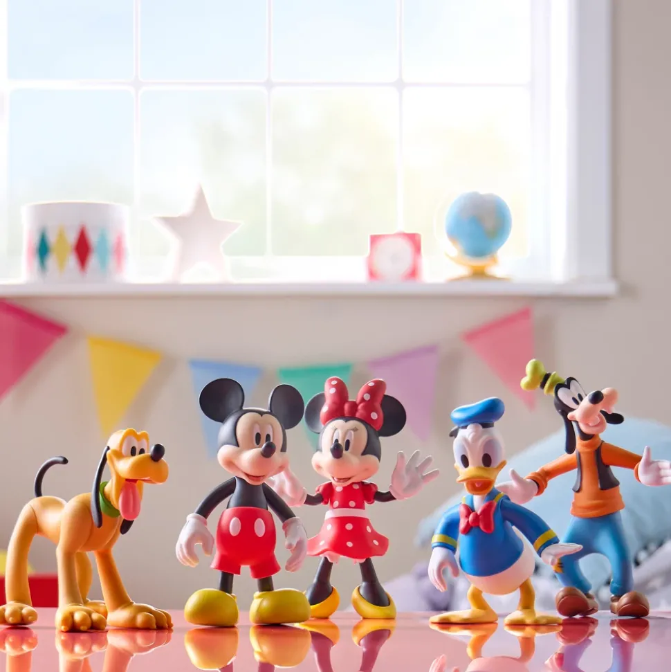 Coffret de figurines Mickey Mouse et ses amis articulées