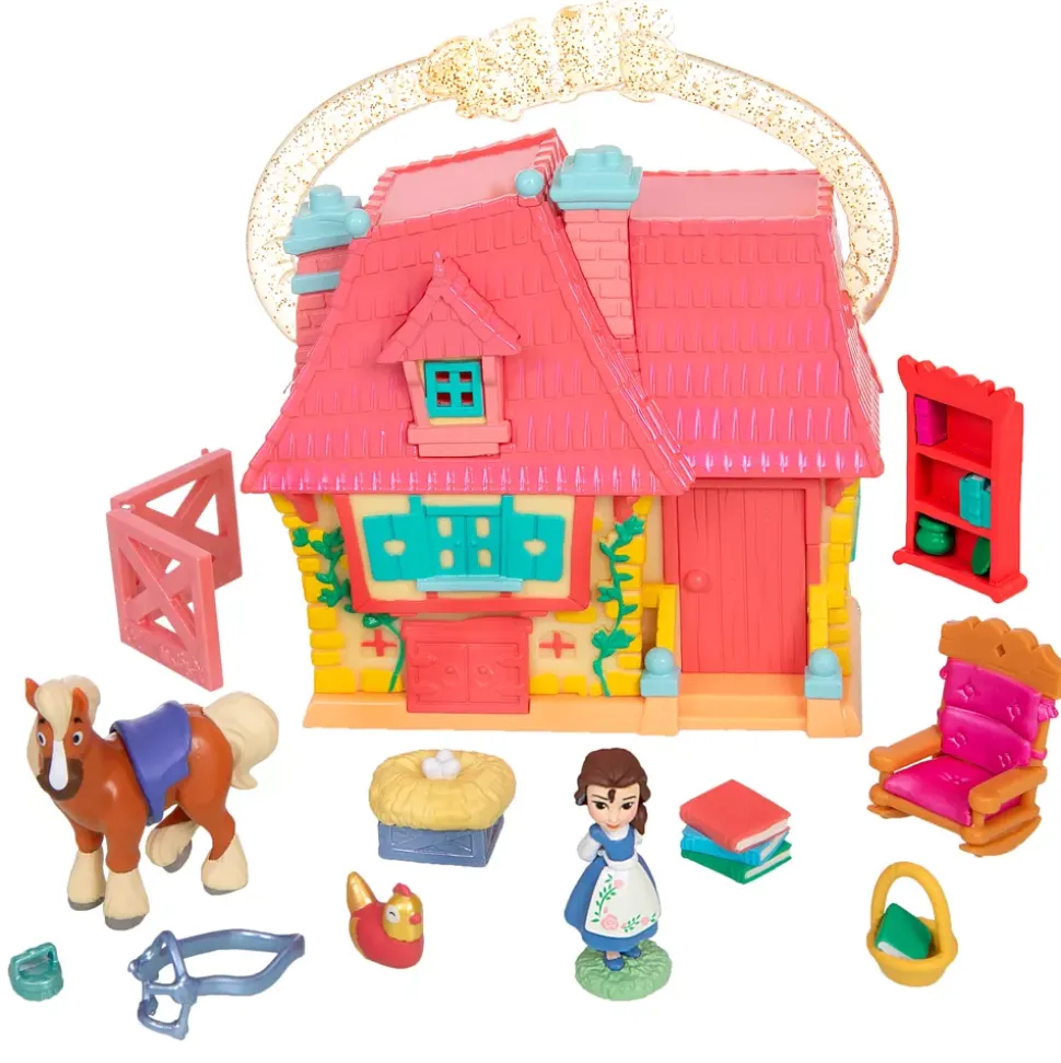 Coffret de mini figurines Maison de Belle Once Upon a Story, La Belle et la Bête