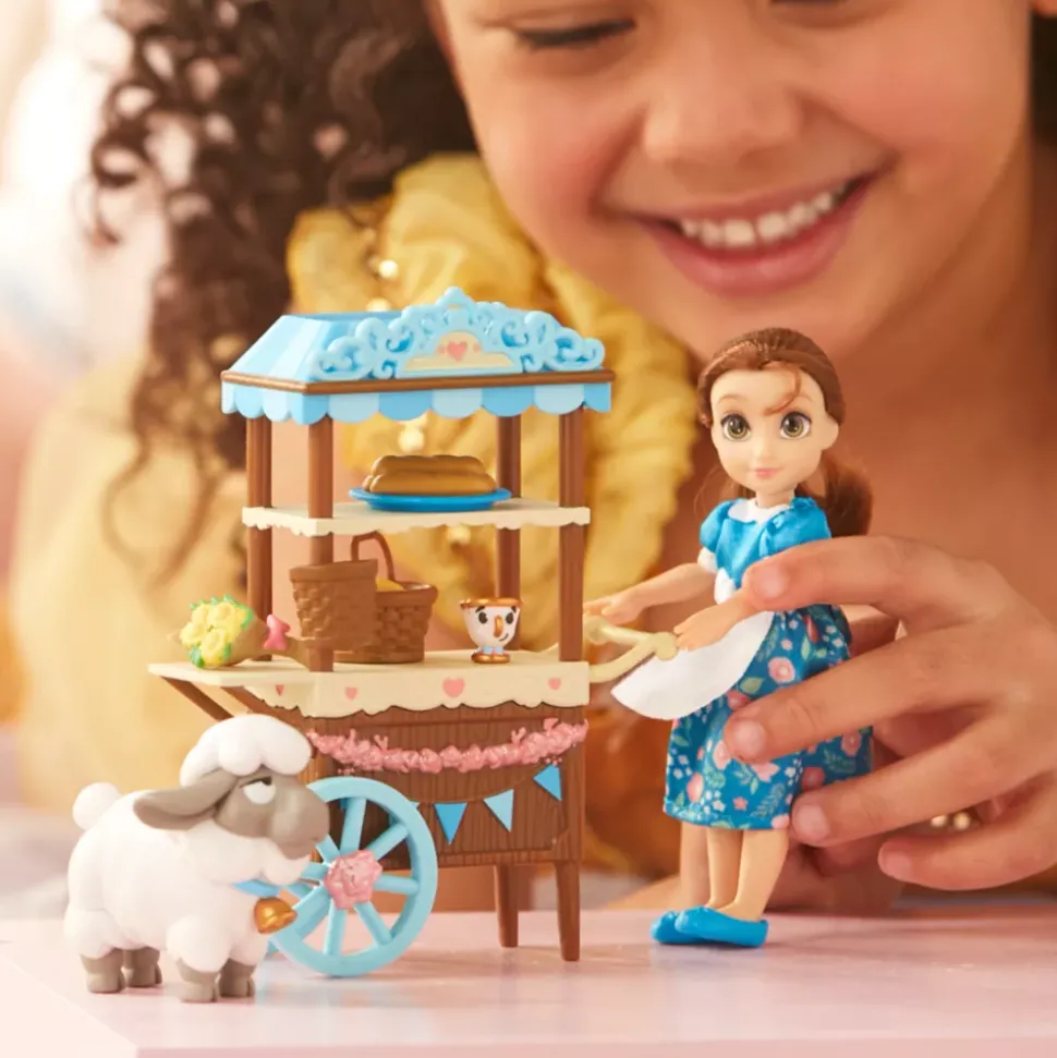 Coffret mini poupée Belle 12,5 cm Once Upon a Story, La Belle et la Bête