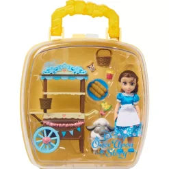 Coffret mini poupée Belle 12,5 cm Once Upon a Story, La Belle et la Bête