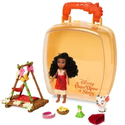 Coffret mini poupée Vaiana Once Upon a Story