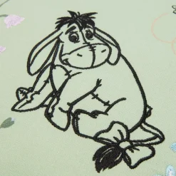 Coussin Bourriquet vert, Winnie l'Ourson