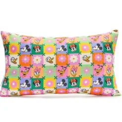 Coussin Mickey et ses amis à fleurs