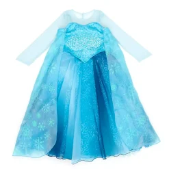 Déguisement Elsa deluxe 10e anniversaire de La Reine des Neiges pour enfants