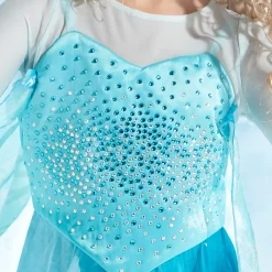 Déguisement Elsa deluxe 10e anniversaire de La Reine des Neiges pour enfants