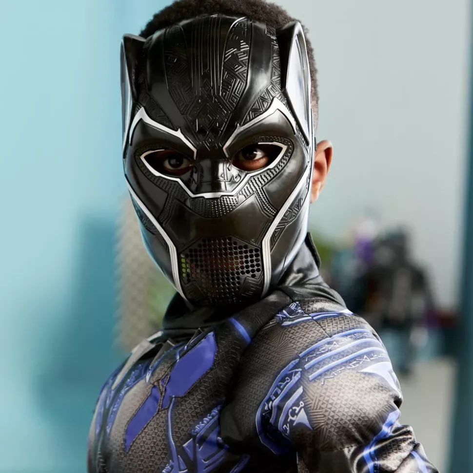 Déguisement lumineux Black Panther pour enfants