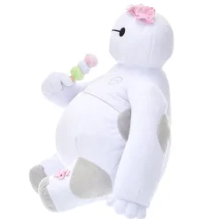Disney Store Japon Peluche Baymax Sakura de taille moyenne, Les Nouveaux Héros, 34 cm