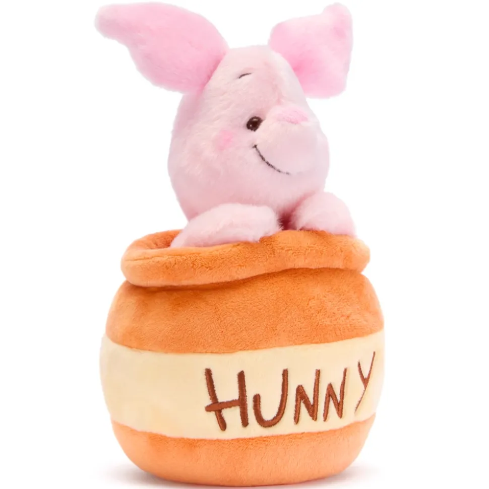 Disney Store Japon Peluche Porcinet dans un pot de miel de taille moyenne, Winnie l'Ourson, 25 cm
