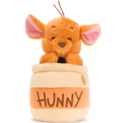 Disney Store Japon Peluche Petit Gourou dans un pot de miel de taille moyenne, Winnie l'Ourson, 19 cm