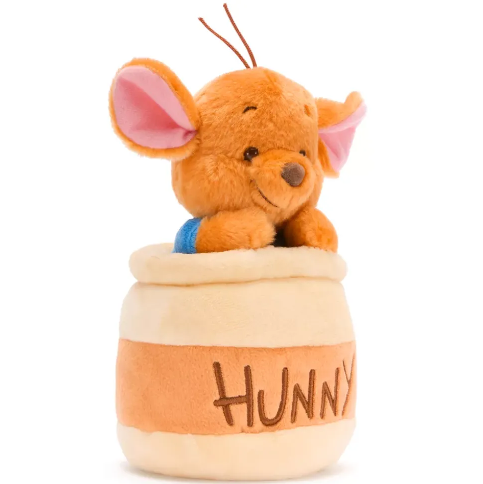 Disney Store Japon Peluche Petit Gourou dans un pot de miel de taille moyenne, Winnie l'Ourson, 19 cm