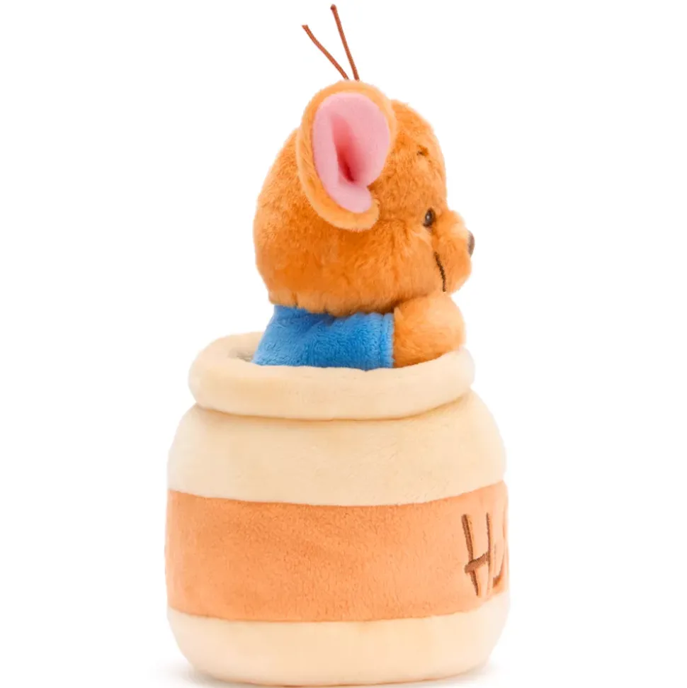 Disney Store Japon Peluche Petit Gourou dans un pot de miel de taille moyenne, Winnie l'Ourson, 19 cm