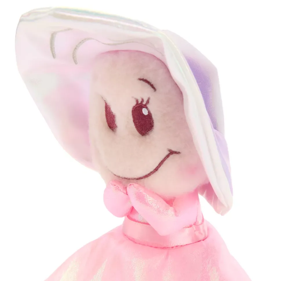 Disney Store Japon Peluche Huître souriante de taille moyenne, Alice au Pays des Merveilles, 25 cm