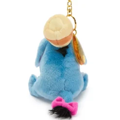 Disney Store Japon Porte-clés petite peluche Bourriquet avec pot de miel, Winnie l'Ourson, 16 cm