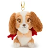 Disney Store Japon Porte-clés peluche Lady, La Belle et le Clochard