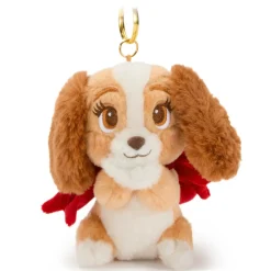 Disney Store Japon Porte-clés peluche Lady, La Belle et le Clochard