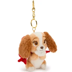 Disney Store Japon Porte-clés peluche Lady, La Belle et le Clochard