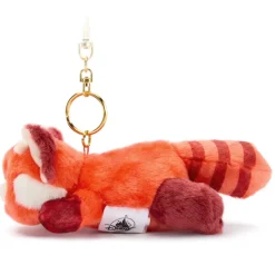 Disney Store Japon Porte-clés petite peluche Mei Lee en panda roux, Alerte Rouge, 9 cm environ