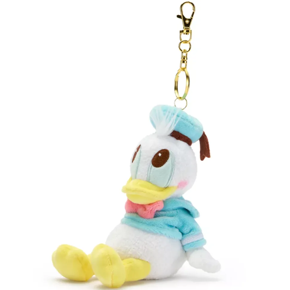 Disney Store Japon Porte-clés petite peluche Donald Duck Soft Moments