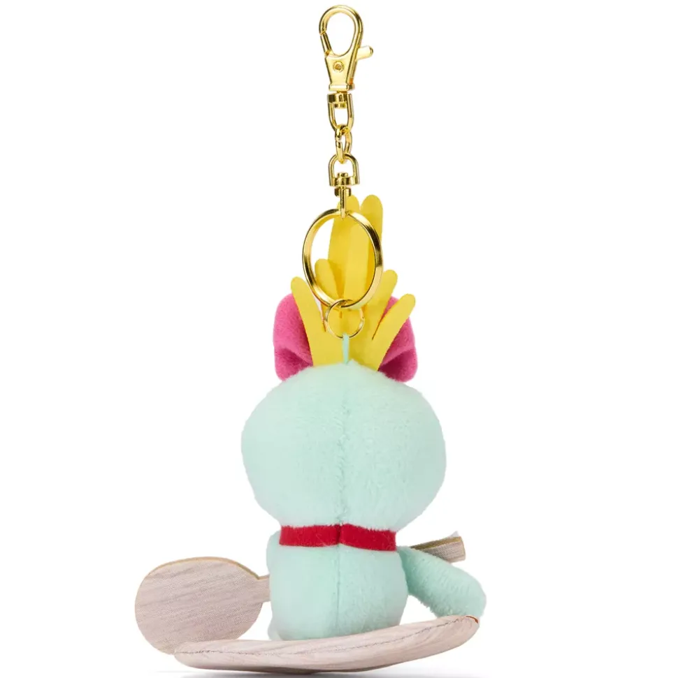 Disney Store Japon Porte-clés petite peluche Souillon sur un surf, Lilo & Stitch, 14 cm