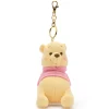 Disney Store Japon Porte-clés petite peluche Winnie l'Ourson Soft Moments