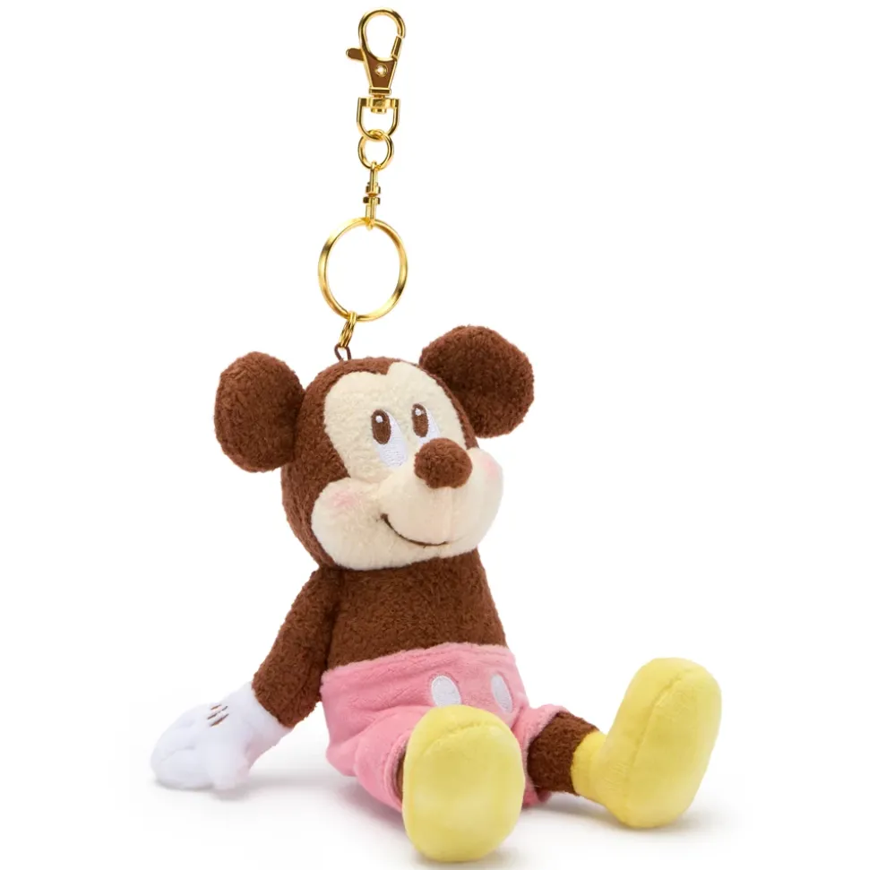 Disney Store Japon Porte-clés petite peluche Mickey Soft Moments