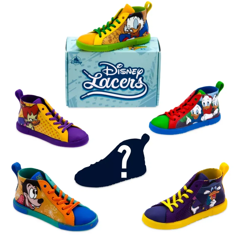 Ensemble de 6 baskets en vinyle collector Disney Lacers mystère, Série 3