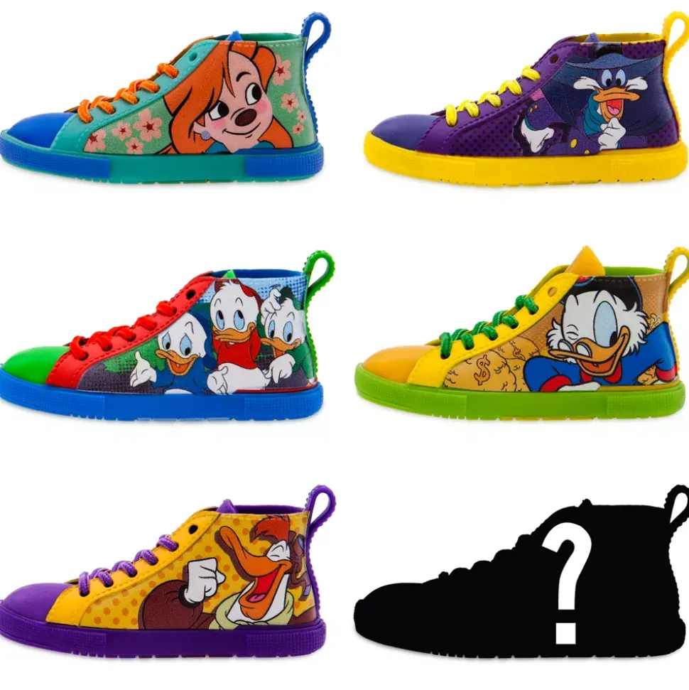 Ensemble de 6 baskets en vinyle collector Disney Lacers mystère, Série 3