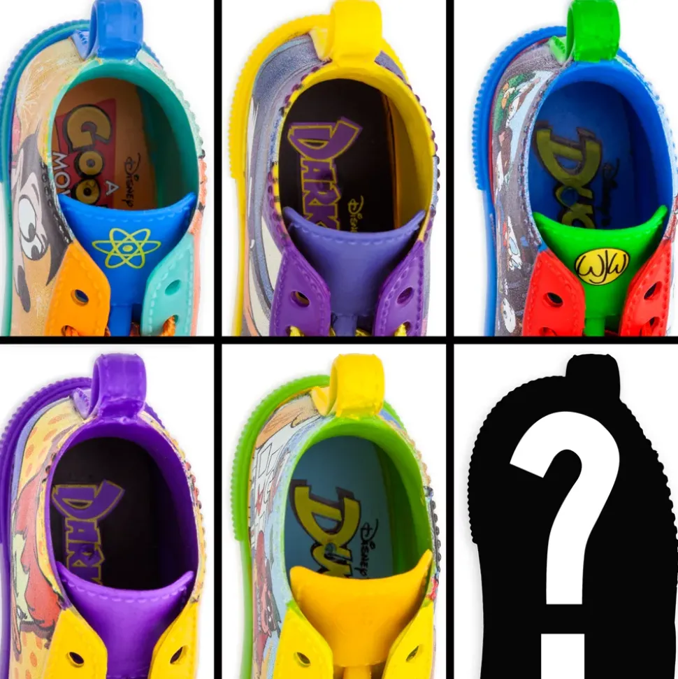 Ensemble de 6 baskets en vinyle collector Disney Lacers mystère, Série 3