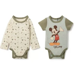 Ensemble de bodies Mickey pour bébé