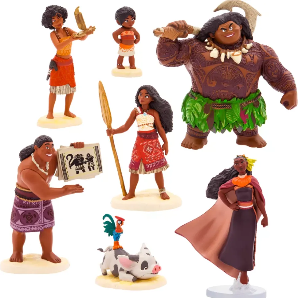 Ensemble de figurines Vaiana 2