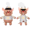 Ensemble de peluches Jack et Gus, 75e anniversaire de Cendrillon