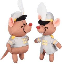 Ensemble de peluches Jack et Gus, 75e anniversaire de Cendrillon
