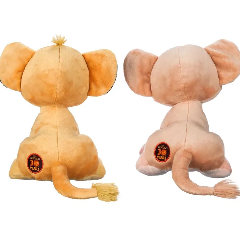 Ensemble de petites peluches Simba et Nala 30e anniversaire du Roi Lion