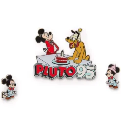 Ensemble de pin's 95e anniversaire de Pluto en édition limitée