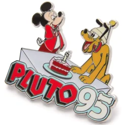 Ensemble de pin's 95e anniversaire de Pluto en édition limitée
